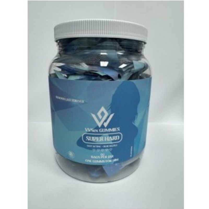 VVSex Gummies Super Hard for Him- 60pc Jar