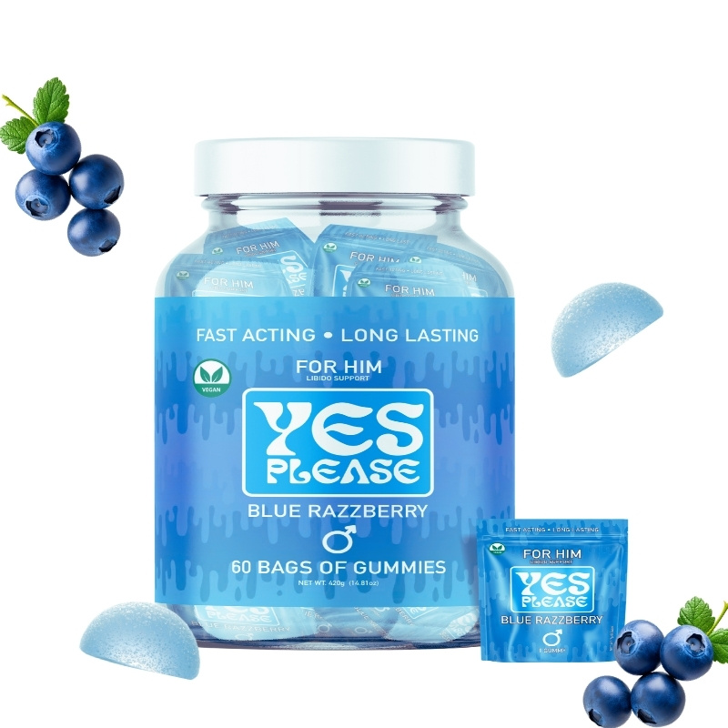 Yes Please Gummies for Him – 60pc Jar